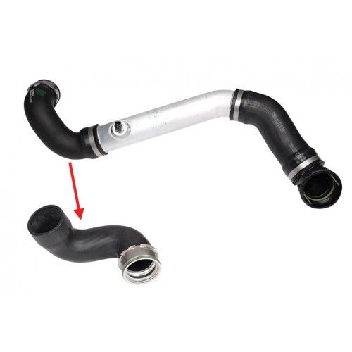 (11613450222 11613405535) BMW TURBO HOSE SMALL EXCEPT METAL PARTS