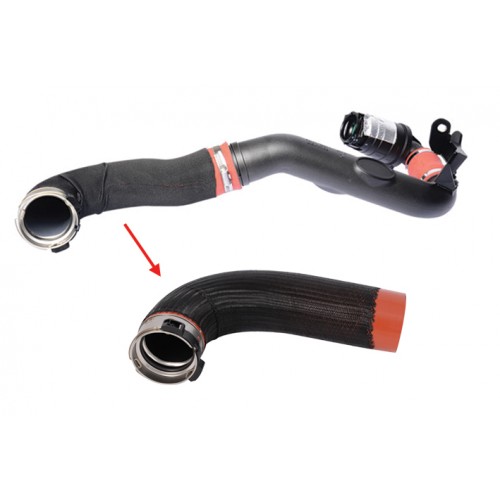 (144600828R 8200730407 8200730404 4421018 GM 93168789 4423766 GM 95519172) RENAULT TURBO HOSE LARGE WITHOUT PLASTIC PARTS