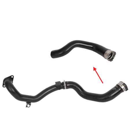 (51881823) FIAT TURBO HOSE WITHOUT PLASTIC PARTS