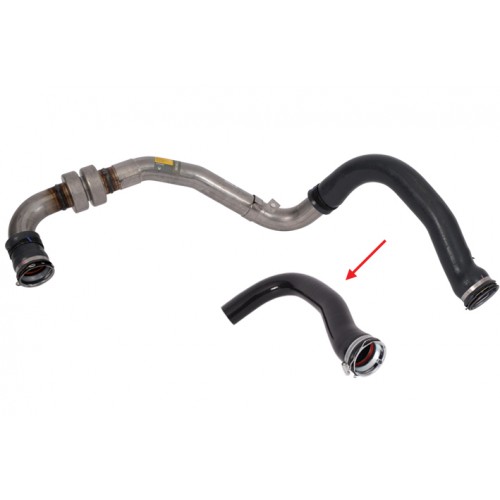 (8201043883 8200493735 8201032788) RENAULT TURBO OUTLET HOSE LARGE EXCEPT OF METAL PARTS