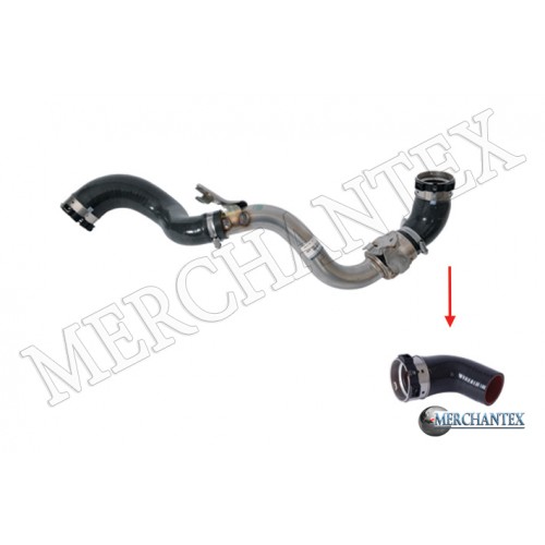 (144603145R 4422245 GM 93451667) RENAULT OPEL TURBO HOSE EXCLUDING METAL PIPE SMALL HOSE SHOWN WITH ARROW