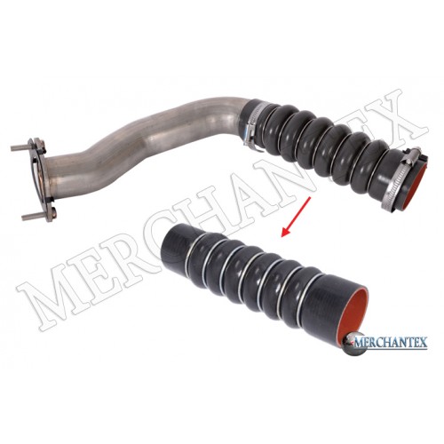(4820933 GM 95405608 4819472 GM 95494525 4819234 GM 22744202) OPEL CHEVROLET TURBO HOSE EXCLUDING METAL PIPE 2 LAYERS POLYESTER HAS BEEN USED