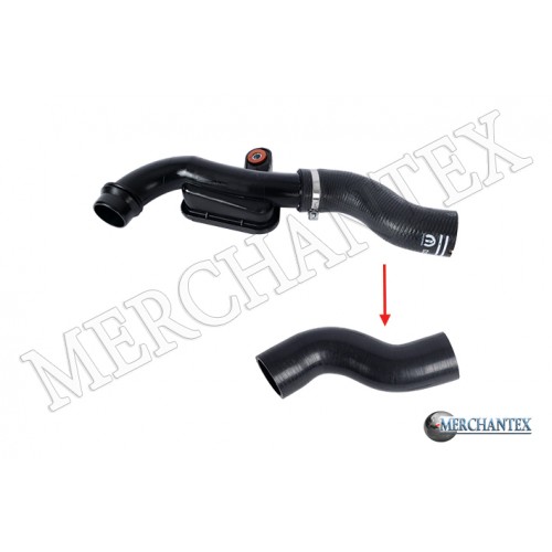 (51960154 68256166AA) FIAT JEEP TURBO HOSE EXCLUDING PLASTIC PIPE 3 LAYERS POLYESTER HAS BEEN USED