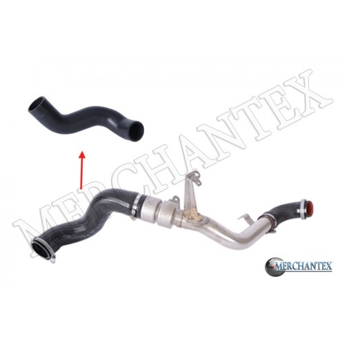 (6G916K683DG 1565540 6G916K683DF 1516729 6G916K683DE 1459399) FORD TURBO HOSE EXCLUDING METAL PIPE BIG HOSE SHOWN WITH ARROW