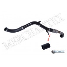 (6M516C646BB 1478628 6M516C646BA 1417961) FORD TURBO HOSE EXCLUDING METAL PIPE HOSE SHOWN WITH ARROW