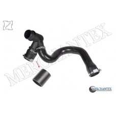 (0382.Z5 1491443080) TURBO HOSE EXCLUDING PLASTIC PIPE SMALL HOSE SHOWN WITH ARROW CITROEN FIAT LANCIA PEUGEOT