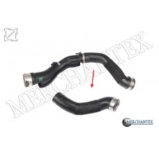 (11617807986 11614737106) TURBO HOSE EXCLUDING PLASTIC PIPE BMW