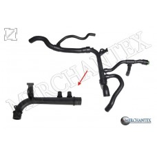 (1336127 GM 90530253) RADIATOR CONNECTION PIPE USED IN VEHICLES WITH AIR CONDITIONING SYSTEM. OPEL VAUXHALL