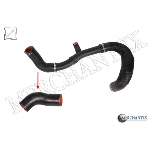 (1394053080) TURBO HOSE EXCLUDING PLASTIC PIPE SMALL HOSE SHOWN WITH ARROW FIAT