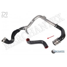 (144605171R 144606964R GM 95524032 1446300Q2K) TURBO HOSE EXCLUDING METAL PIPE HOSE SHOWN WITH ARROW NISSAN OPEL RENAULT VAUXHALL