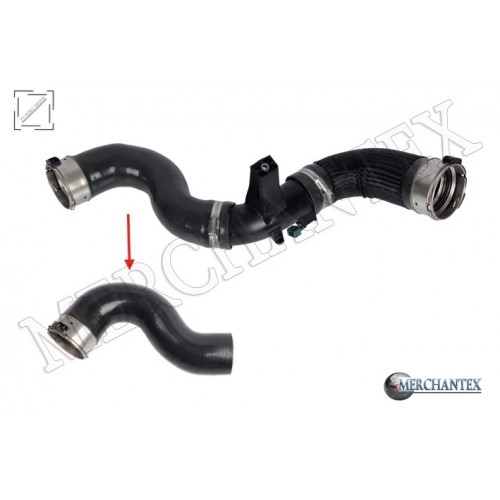 (144605647R 144603426R 4423902 GM 95519366 GM 95524211 1446300Q3A 1446300Q2G) TURBO HOSE EXCLUDING PLASTIC PIPE USED ON REAR WHEEL DRIVE VEHICLES NISSAN OPEL RENAULT VAUXHALL