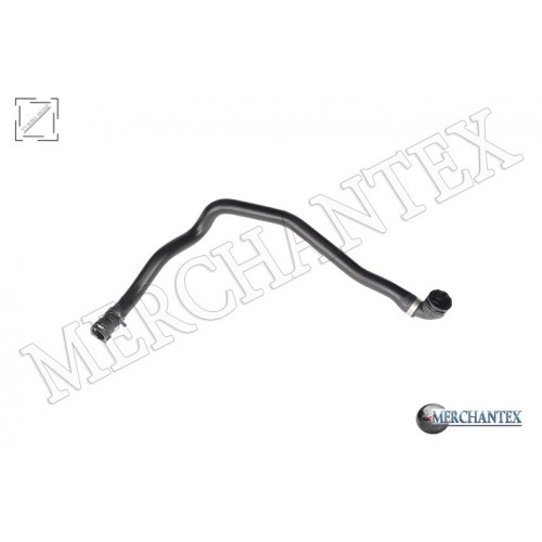 (17127799751) HEATER HOSE USED TO AUTOMATIC GEARS. BMW