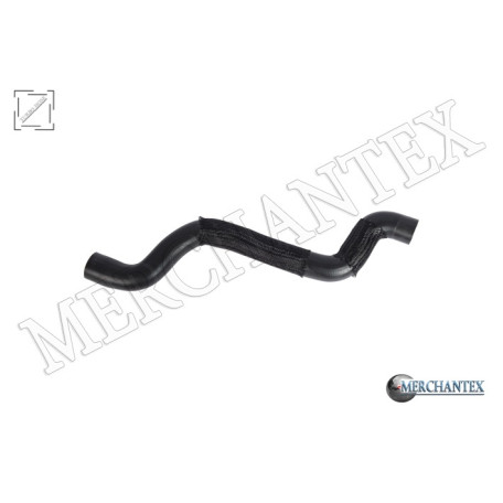 (52085732 52033906) RADIATOR UPPER HOSE FIAT