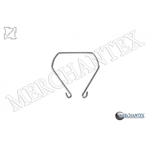 (7701062434 7701068599) TURBO PIPE CLIPS RENAULT