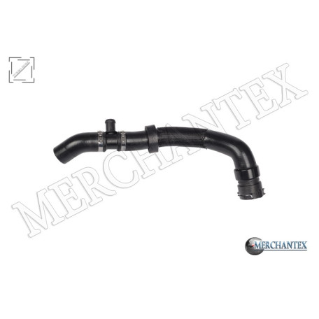 (7E0122051M) RADIATOR LOWER HOSE VOLKSWAGEN