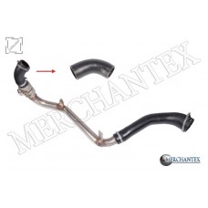 (8G916C646AE 1594907 8G916C646AD 1535011 8G916C646AC 1507991 8G916C646AB 1496191) TURBO HOSE EXCLUDING METAL PIPE SMALL HOSE SHOWN WITH ARROW FORD