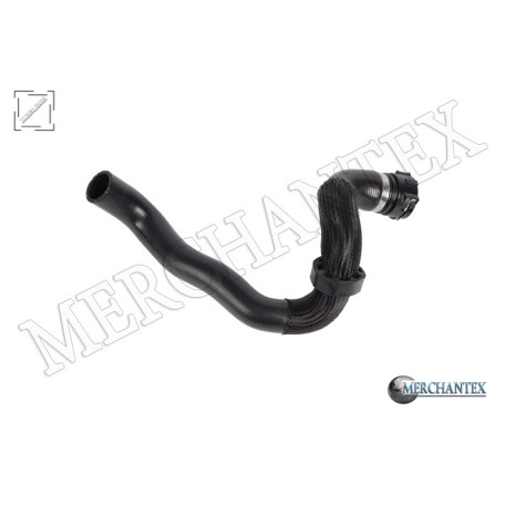 (GM 95355806 GM 42418316) RADIATOR UPPER HOSE USED TO AUTOMATIC GEARS. OPEL VAUXHALL