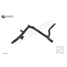 (06A121065DG) VOLKSWAGEN COOLING PIPE USED TO 6 AUTOMATIC GEAR VEHICLES.