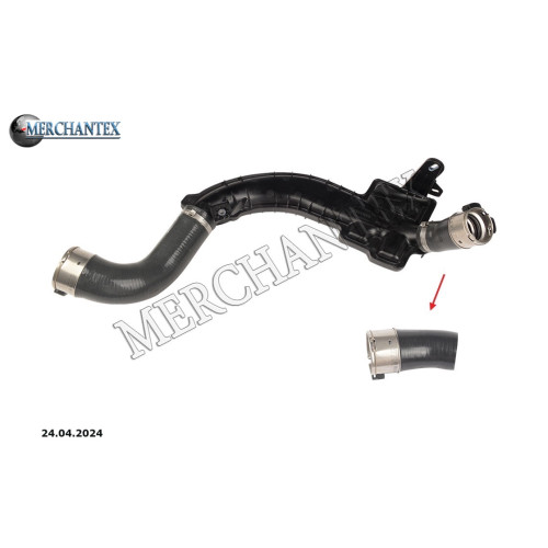 (144600002R) RENAULT TURBO HOSE EXCLUDING PLASTIC PIPE SMALL HOSE SHOWN WITH ARROW