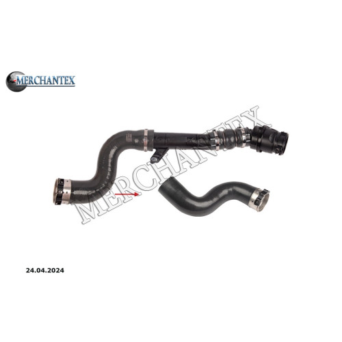 (144604607R 144604343R 8201316998 8201313260) TURBO HOSE EXCLUDING PLASTIC PIPE RENAULT