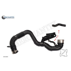 (144604BE2C 144604BE2B) NISSAN RENAULT TURBO PIPE HOSE 33W22