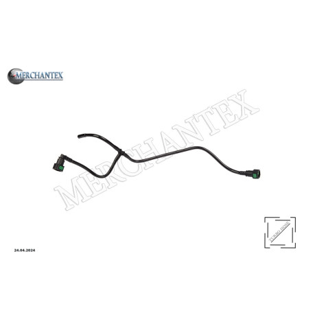 (5801302594) IVECO SPARE WATER TANK PIPE