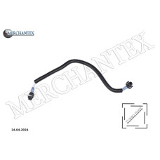 (6650700532 05080482AB) JEEP MERCEDES BENZ SSANGYONG FUEL PIPE