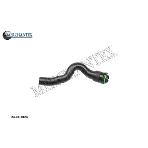 (6818474 GM 9129550) HEATER OUTLET HOSE OPEL VAUXHALL
