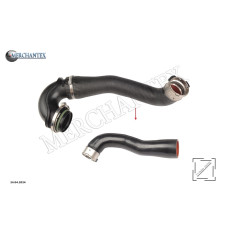 (860267 GM 20946056) OPEL TURBO HOSE EXCLUDING PLASTIC PIPE