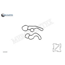 (JX6Q6A728AA 2190417 9814294180 3557006) FIAT FORD OPEL PEUGEOT OIL COOLER GASKET