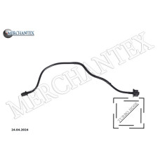 (LR024251 BJ328C012AC) LAND-ROVER SPARE WATER TANK PIPE