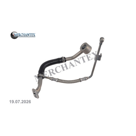 (03L145736AG 03L145736AL 03L145736AC 03L145736AB 03L145736T) VOLKSWAGEN TURBO LUBRICATION PIPE