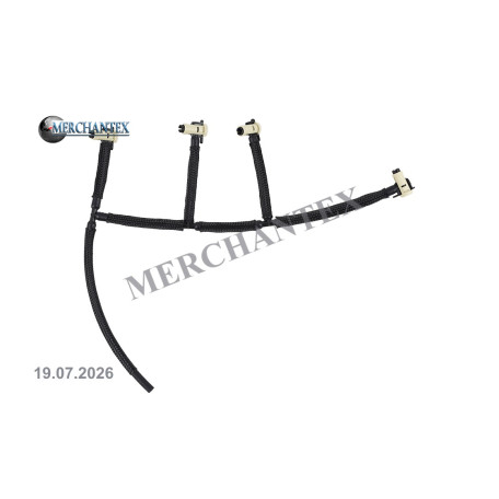 (04L130235E) VOLKSWAGEN HOSE FOR FUEL INJECTOR PIPE (04L130235E) VOLKSWAGEN HOSE FOR FUEL INJECTOR PIPE