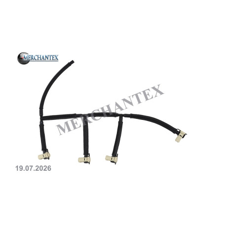 (04L130235L 65123050001) MAN VOLKSWAGEN HOSE FOR FUEL INJECTOR PIPE (04L130235L 65123050001) MAN VOLKSWAGEN HOSE FOR FUEL INJECTOR PIPE