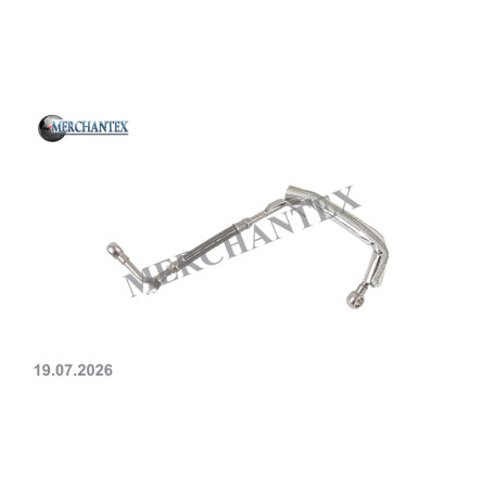 (06F145778G 06F145778F 06F145778E) AUDI SEAT SKODA VOLKSWAGEN TURBO LUBRICATION PIPE (06F145778G 06F145778F 06F145778E) AUDI SEAT SKODA VOLKSWAGEN TURBO LUBRICATION PIPE