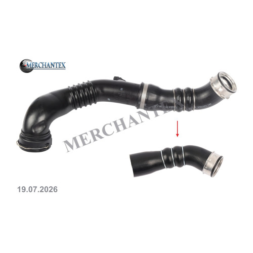 (11617810308 11614722965 11617798439 11617797701 11617792316) BMW TURBO HOSE
EXCLUDING PLASTIC PIPE