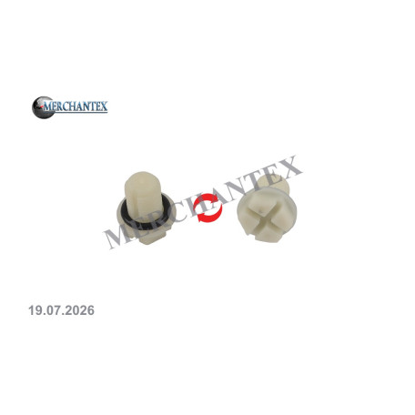 (1304846 GM 93188651) CHEVROLET OPEL SAAB VAUXHALL AIR DISCHARGE PLUG (1304846 GM 93188651) CHEVROLET OPEL SAAB VAUXHALL AIR DISCHARGE PLUG