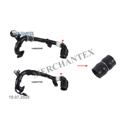 (144600509R 144605770R 1446000Q2M 1446000Q3M) MITSUBISHI NISSAN RENAULT TURBO HOSE
EXCLUDING PLASTIC PIPE
