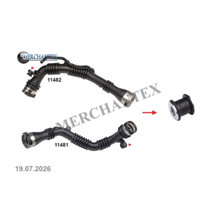(144602899R) RENAULT RUBBER PART