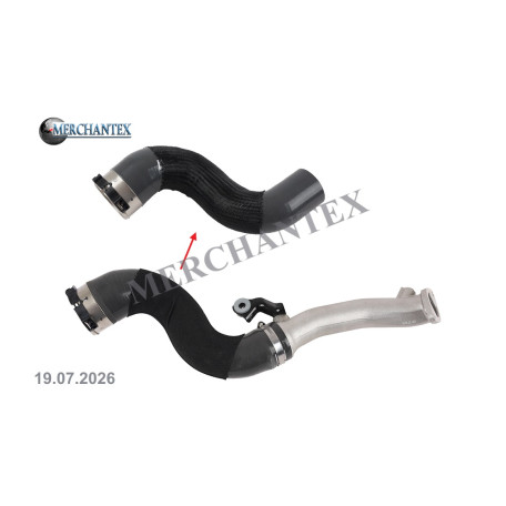 (144607562R 144608435R) RENAULT TURBO HOSE
EXCLUDING METAL PIPE