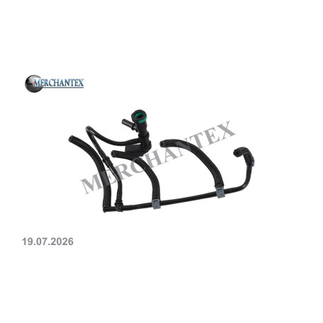 (166717694R 8201003973 1667100QAM 1667100QAZ) DACIA NISSAN RENAULT HOSE FOR FUEL INJECTOR PIPE (166717694R 8201003973 1667100QAM 1667100QAZ) DACIA NISSAN RENAULT HOSE FOR FUEL INJECTOR PIPE