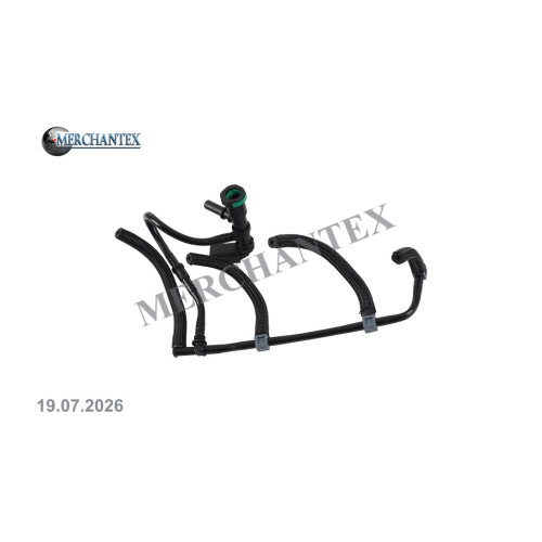 (166717694R 8201003973 1667100QAM 1667100QAZ) DACIA NISSAN RENAULT HOSE FOR FUEL INJECTOR PIPE