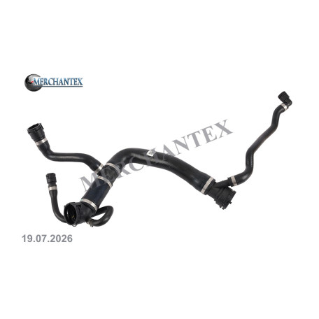 (17127526856) BMW RADIATOR INLET HOSE (17127526856) BMW RADIATOR INLET HOSE