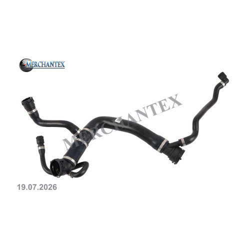 (17127526856) BMW RADIATOR INLET HOSE