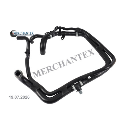 (2E0121049A) VOLKSWAGEN RADIATOR OUTLET HOSE (2E0121049A) VOLKSWAGEN RADIATOR OUTLET HOSE