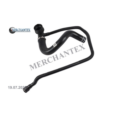 (51983428 68327467AA) FIAT RADIATOR OUTLET HOSE (51983428 68327467AA) FIAT RADIATOR OUTLET HOSE