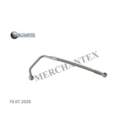 (55215972 68125148AA 6000100303) ABARTH ALFA ROMEO FIAT JEEP LANCIA TURBO LUBRICATION PIPE (55215972 68125148AA 6000100303) ABARTH ALFA ROMEO FIAT JEEP LANCIA TURBO LUBRICATION PIPE