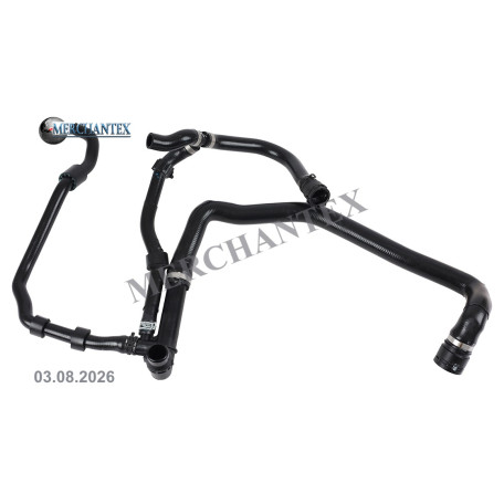 (5Q0122051DM 5Q0122051BJ) AUDI SEAT SKODA VOLKSWAGEN RADIATOR OUTLET HOSE