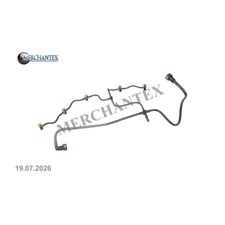 (7C169K022AC 1595434 7C169K022AB 1483815) FORD HOSE FOR FUEL INJECTOR PIPE (7C169K022AC 1595434 7C169K022AB 1483815) FORD HOSE FOR FUEL INJECTOR PIPE