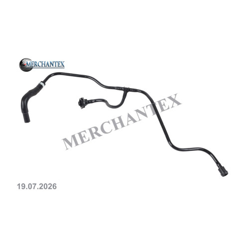 (80A121081DH 80A121081AS 80A121107BN 80A121164AQ 80A121164AS 80A121164DA 80A121164GD 80A121164GE 80A121164GF 80A121107N 80D121081B) AUDI SPARE WATER TANK PIPE